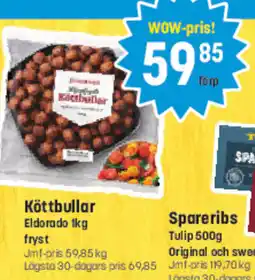Eurocash ELDORADO Köttbullar tilbud