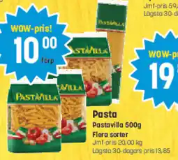 Eurocash PASTAVILLA Pasta tilbud