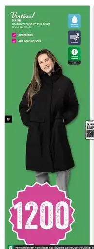 Sport Outlet KÅPE, NOK 1200 tilbud