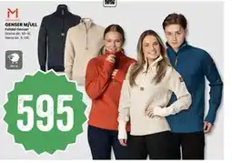 Sport Outlet GENSER M/ULL, NOK 595 tilbud