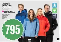 Sport Outlet VATTERT JAKKE, NOK 795 tilbud