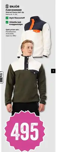Sport Outlet FLEECEGENSER, NOK 495 tilbud