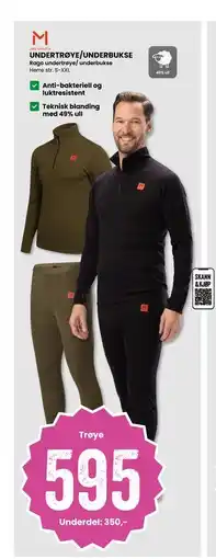 Sport Outlet UNDERTRØYE/UNDERBUKSE, NOK 595 tilbud