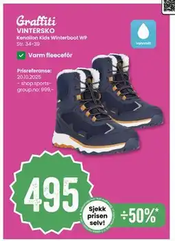 Sport Outlet VINTERSKO, NOK 495 tilbud