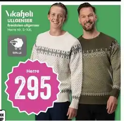 Sport Outlet ULLGENSER, NOK 295 tilbud