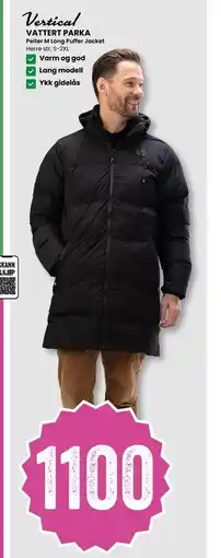 Sport Outlet VATTERT PARKA, NOK 1100 tilbud