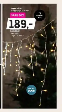 ELON MARKSLÖJD, NOK 189 tilbud