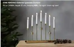 ELON STAR TRADING Elektrisk lysestake Gustavo, NOK 699 tilbud