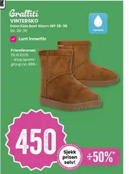 Sport Outlet VINTERSKO, NOK 450 tilbud