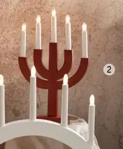 ELON STAR TRADING Elektrisk lysestake Selma, NOK 490 tilbud