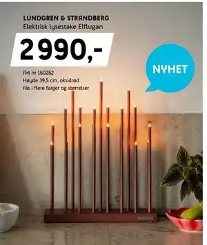 ELON LUNDGREN & STRANDBERG, NOK 2990 tilbud
