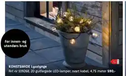 ELON KONSTSMIDE Lysslynge, NOK 590 tilbud