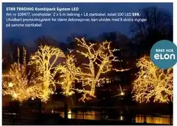 ELON STAR TRADING Kombipack System LED, NOK 599 tilbud