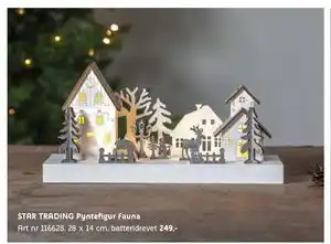 ELON STAR TRADING Pyntefigur Fauna, NOK 249 tilbud