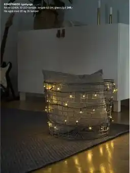 ELON KONSTSMIDE Lysslynge, NOK 149 tilbud