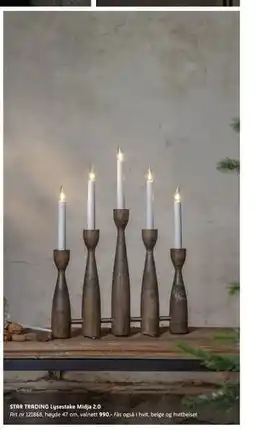 ELON STAR TRADING Lysestake Midja 2.0, NOK 990 tilbud