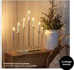 ELON KONSTSMIDE Elektrisk lysestake, NOK 1390 tilbud