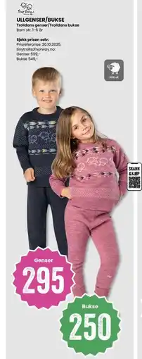 Sport Outlet ULLGENSER/BUKSE tilbud