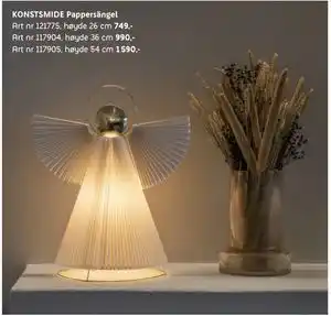 ELON KONSTSMIDE Pappersängel tilbud