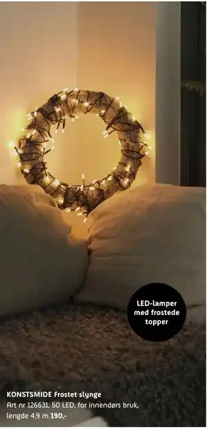 ELON KONSTSMIDE Frostet slynge, NOK 190 tilbud