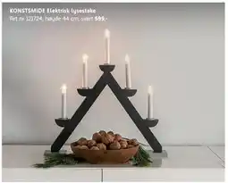 ELON KONSTSMIDE Elektrisk lysestake, NOK 599 tilbud