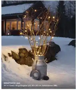 ELON KONSTSMIDE Nett, NOK 190 tilbud