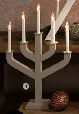 ELON STAR TRADING Adventslysestake Curve, NOK 549 tilbud