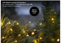 ELON STAR TRADING Lysslynge Dew Drop Micro, NOK 149 tilbud