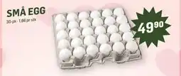 Holdbart Små Egg, NOK 49.9 tilbud