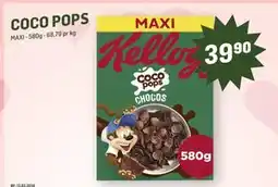 Holdbart Coco Pops, NOK 39.9 tilbud