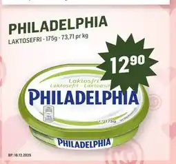 Holdbart Philadelphia, NOK 12.9 tilbud