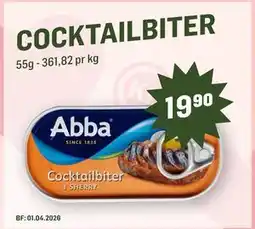 Holdbart Cocktailbiter, NOK 19.9 tilbud