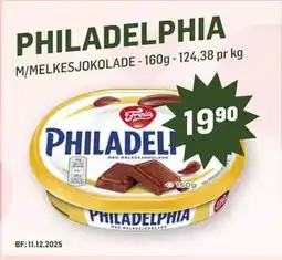 Holdbart Philadelphia, NOK 19.9 tilbud