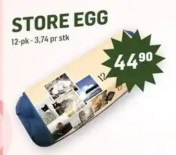 Holdbart Store Egg, NOK 44.9 tilbud