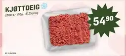 Holdbart Kjøttdeig, NOK 54.9 tilbud