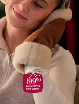 Apotek 1 SKINNVOTTER MED ULLFÔR, NOK 199.9 tilbud