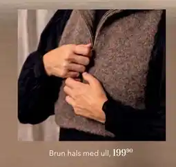 Apotek 1 Brun hals med ull, NOK 199.9 tilbud