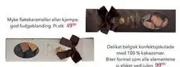 Apotek 1 Myke fløtekarameller eller kjempegod fudgeblanding, NOK 49.9 tilbud