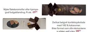 Apotek 1 Myke fløtekarameller eller kjempegod fudgeblanding, NOK 49.9 tilbud