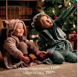 Apotek 1 Morgenkåpe til barn,, NOK 149.9 tilbud