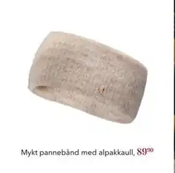 Apotek 1 Mykt pannebånd med alpakkaull,, NOK 89.9 tilbud