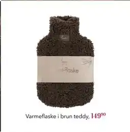 Apotek 1 Varmeflaske i brun teddy,, NOK 149.9 tilbud