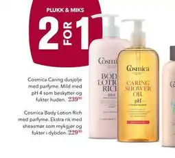 Apotek 1 Cosmica Body Lotion Rich med parfyme, NOK 229.9 tilbud