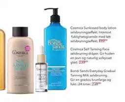 Apotek 1 Cosmica Sunkissed body lotion selvbruningseffekt, NOK 199.9 tilbud