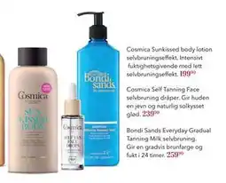 Apotek 1 Cosmica Self Tanning Face selvbruning dråper, NOK 239.9 tilbud