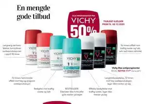 Apotek 1 Vichy Deo antiperspiranter tilbud