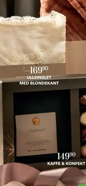 Apotek 1 ULLSINGLET MED BLONDEKANT, NOK 169.9 tilbud