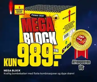 Europris MEGA BLOCK tilbud