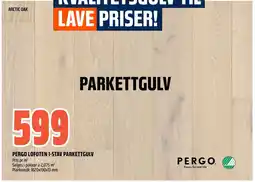 Obs Bygg Pergo lofoten 1-stav parkettgulv tilbud