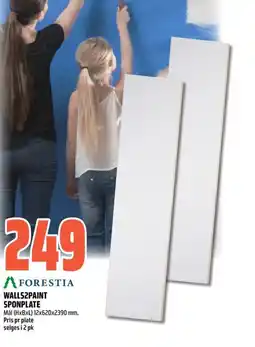 Obs Bygg Forestia walls2paint sponplate tilbud